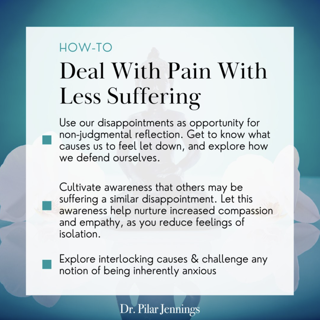 Dr. Pilar Jennings - How to Deal With Pain With Less Suffering